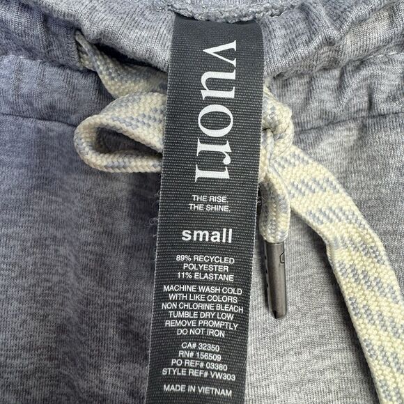 Vuori Performance Jogger Womens Size Small Gray Camo Yoga Drawstring VW303 - Picture 6 of 7
